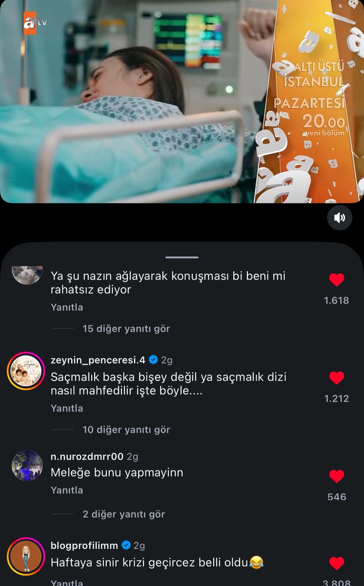 degmez_kiii's tweet photo. umarım senaristler yorumları görüyordur, kimse sevmiyor n@zı, anlayın artık ya, yok yerden dram yaratıp sevdirmeye çalışıyorlar, ölsün de gitsin #sevdiğimsensin e, illa emire partner yok diyorsanız merak etmeyin yine iki günde bulur başkasını

#altıüstüistanbul #uzmel https://t.co/1mXUfTAXSn