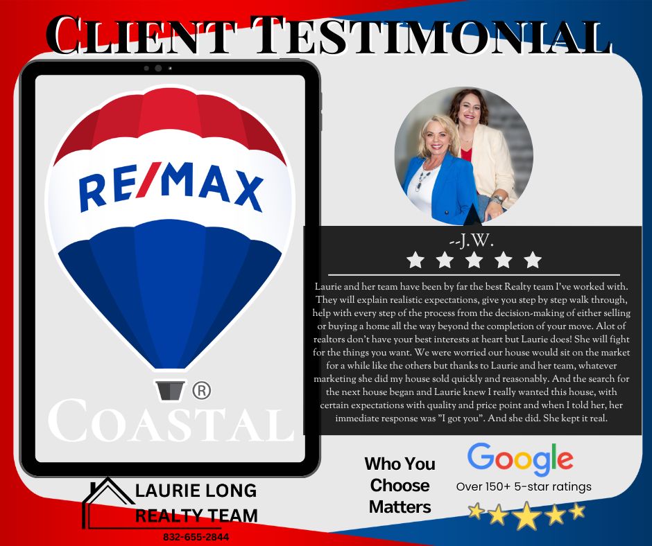 listwithlaurie's tweet photo. We are so thankful for the kind words from our clients & we appreciate the time they spend in posting reviews for us. We really can't thank them enough!!! Who you choose matters!
#laurielongrealty #bringYOURdreamsHOME #remaxagent #remaxlaurielong #realtorhouston #googlereviews https://t.co/3YA3EnfFzJ