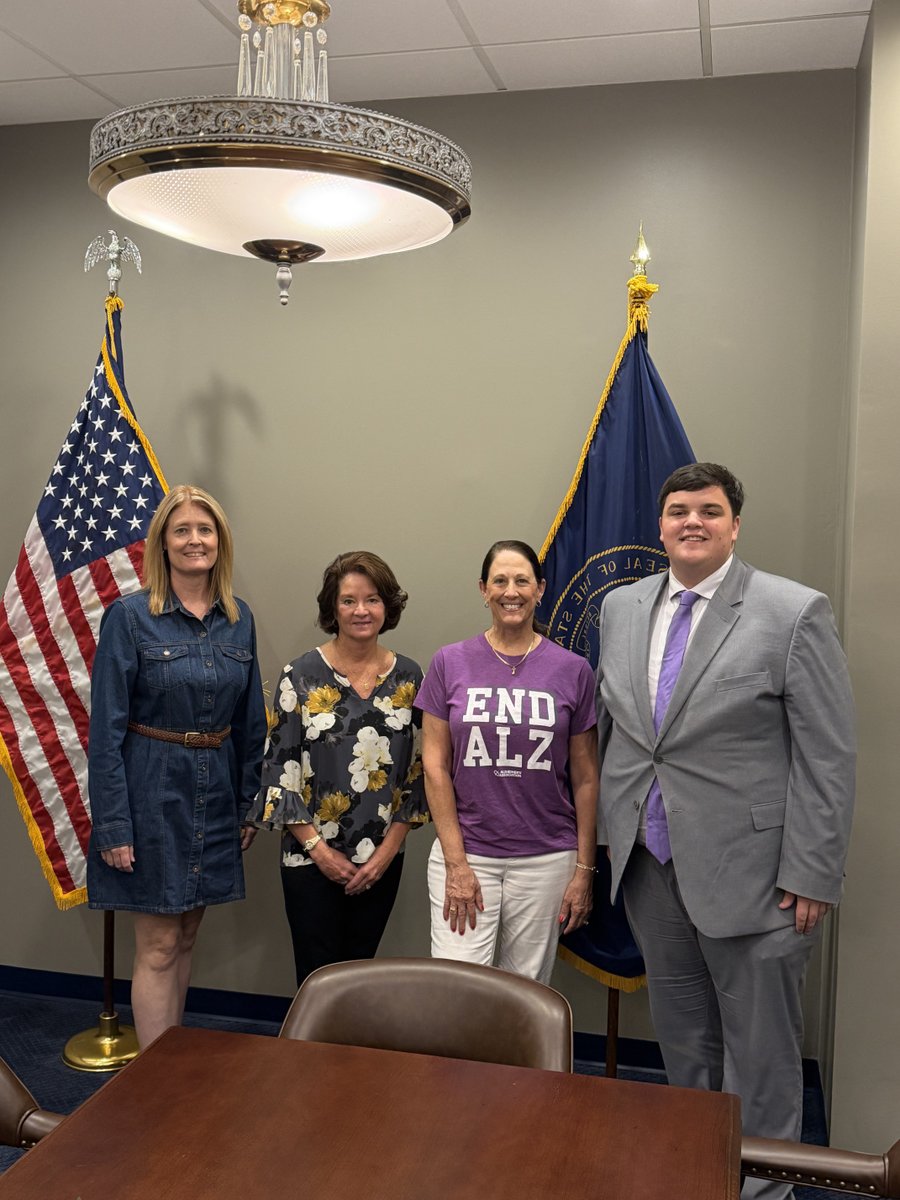 ALZNebraska's tweet photo. Advocates Beau & Dawn met w/@USRepMikeFlood staff to push for the ASAP Act (Medicare coverage for early blood-based screening), AADAPT Act (better dementia training for pcps, esp in rural NE) & strong research funding in the Appropriations bills. 💜🧠 #ENDALZ #ASAPAct #AADAPTAct https://t.co/45xUuI3KAe