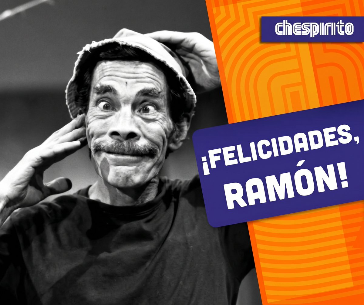 GrupoChespirito's tweet photo. 102 años y seguimos recordándolo con
una sonrisa. 🙂

Hoy celebramos el nacimiento de Ramón Valdés, nuestro querido Monchito.

Pasaron los años, pero hay cosas que nunca cambian: sus ocurrencias, sus enojos, sus ocurrencias… y las
risas que nos sigue regalando generación tras
generación. 📺✨

¡Gracias por tantisisisisísimo, Ramón! ❤️

#RamónValdés #DonRamón #RonDamón #ElChavoDelOcho #ElChavoDel8