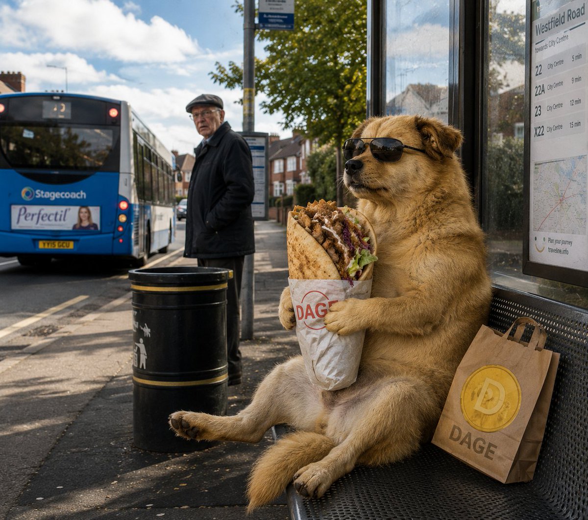 DAGEOFFICAL's tweet photo. Just DAGE doing DAGE things

#crypto #doge #memecoins #solana https://t.co/YfJut13Slm