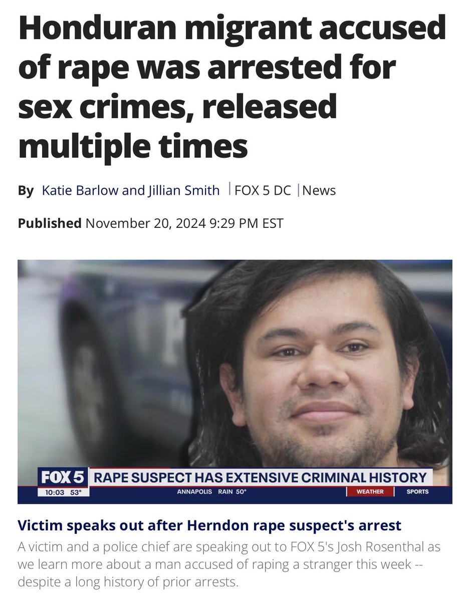 ChristianHeiens's tweet photo. This is what Anarcho-Tyranny looks like. 

It’s putting a mother on the child abuse and neglect registry for letting her 5 year old play outside while Fairfax County’s chief prosecutor is intentionally dropping or reducing charges so that illegal aliens can get out of prison and continue raping and murdering Americans.
