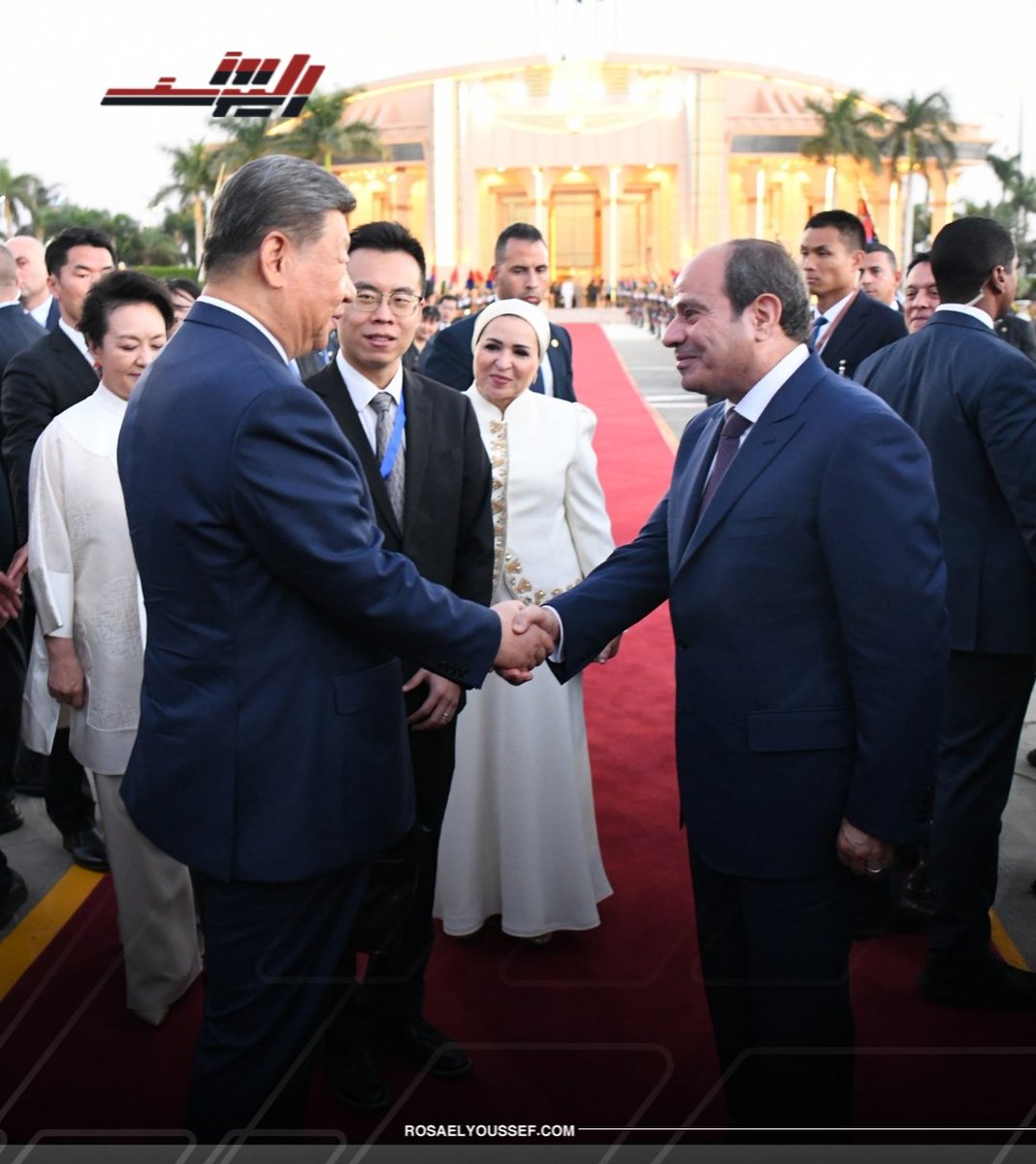 rosa_gate's tweet photo. بالصور جولة الرئيس السيسي والرئيس الصيني في المتحف المصري الكبير https://t.co/nzShZhUsdj