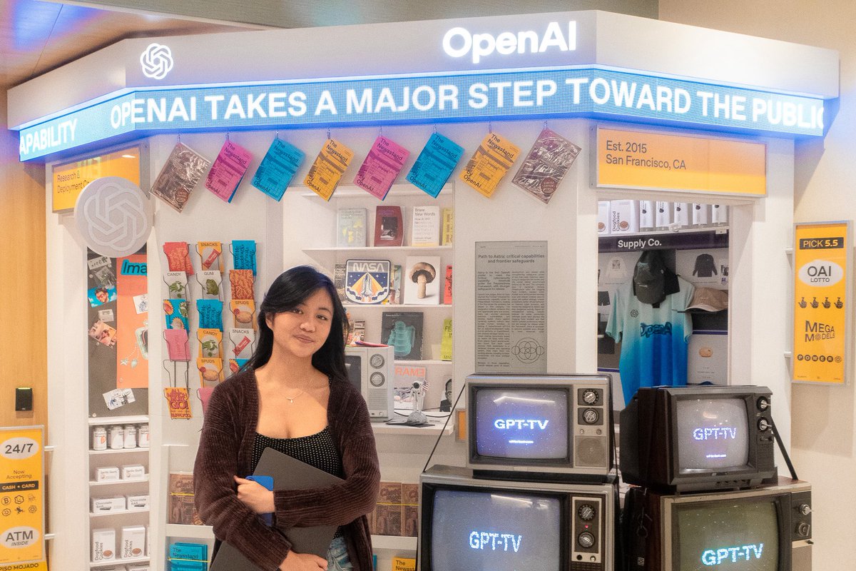 covacut's tweet photo. after a year as an independent creator, i'm joining @openai

imagining the future is how we create it

we need to expand who gets to imagine and what becomes possible. those are the stories i’m here to tell

if you're an artist, storyteller or maker, i'd love to hear from you 🫶🏼 https://t.co/fieCydyJRy