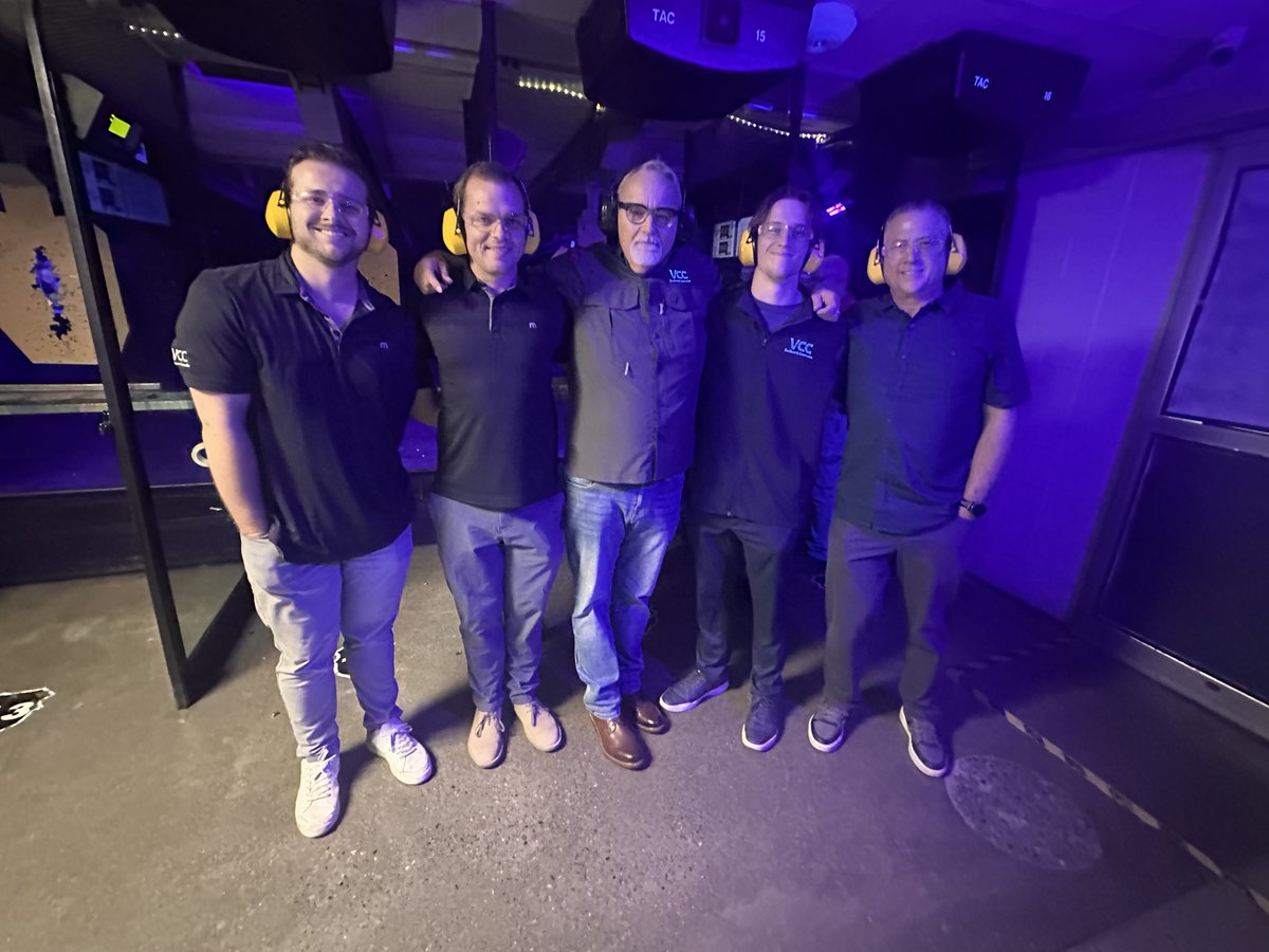 vccusa's tweet photo. #TeamVCC recently spent an evening with several of our trade partners at @ScottsdaleGun! Thank you to everyone who joined us. It was a great opportunity to connect outside the jobsite, strengthen relationships, and enjoy some friendly competition. https://t.co/Eu8emhakxh