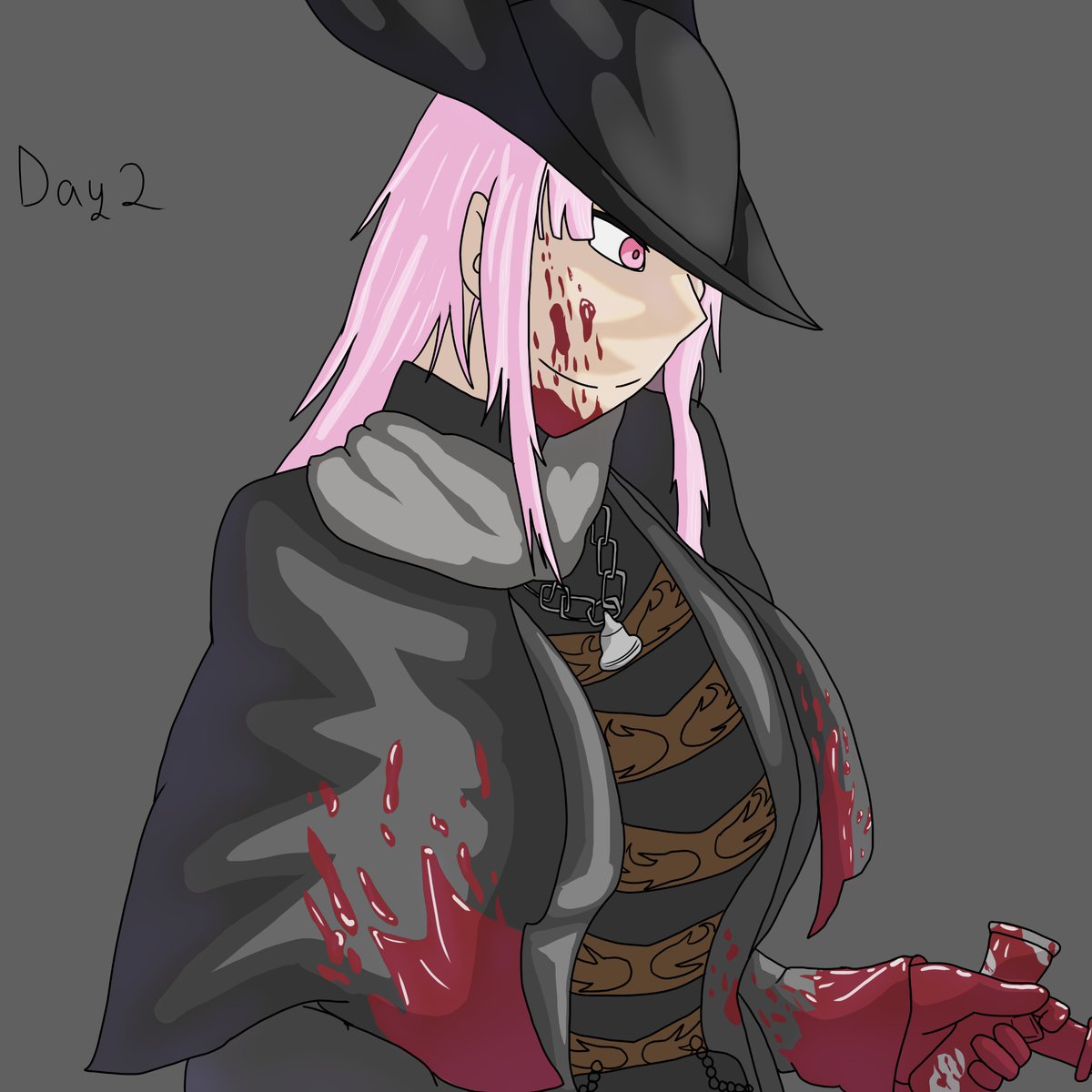 SolPHerMain's tweet photo. Decided to give vtubers a try and found a Bloodborne playthrough of Mori Calliope, pretty entertaining tbh.
Day 2: Mori Calliope
#callillust #Bloodborne https://t.co/r1Ta1M0uim