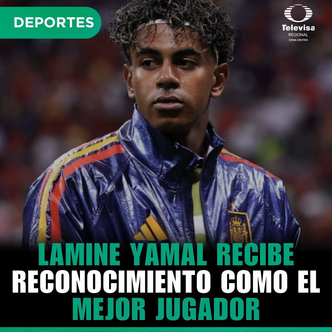 TelevisaPuebla's tweet photo. 🇪🇸⚽ Lamine Yamal volvió a ser nombrado el mejor jugador de LaLiga 2025-2026 por la AFE. La joya del Barcelona de 19 años superó en la votación a Kylian Mbappé, quien fue el máximo goleador del torneo, tras registrar 25 goles y 5 asistencias.🏆
#LamineYamal #FCBarcelona #LaLiga #AFE #KylianMbappe #RealMadrid