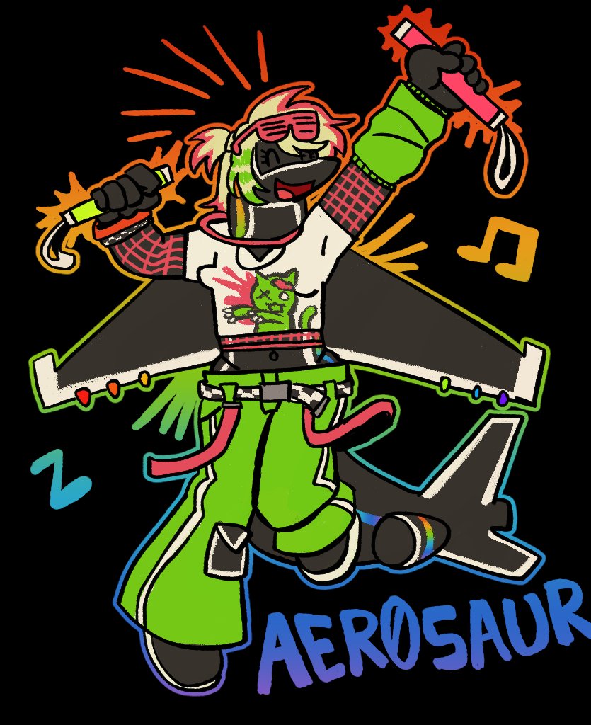 AER0SAUR's tweet photo. raver jet 🎵 https://t.co/ieP2zLtu57