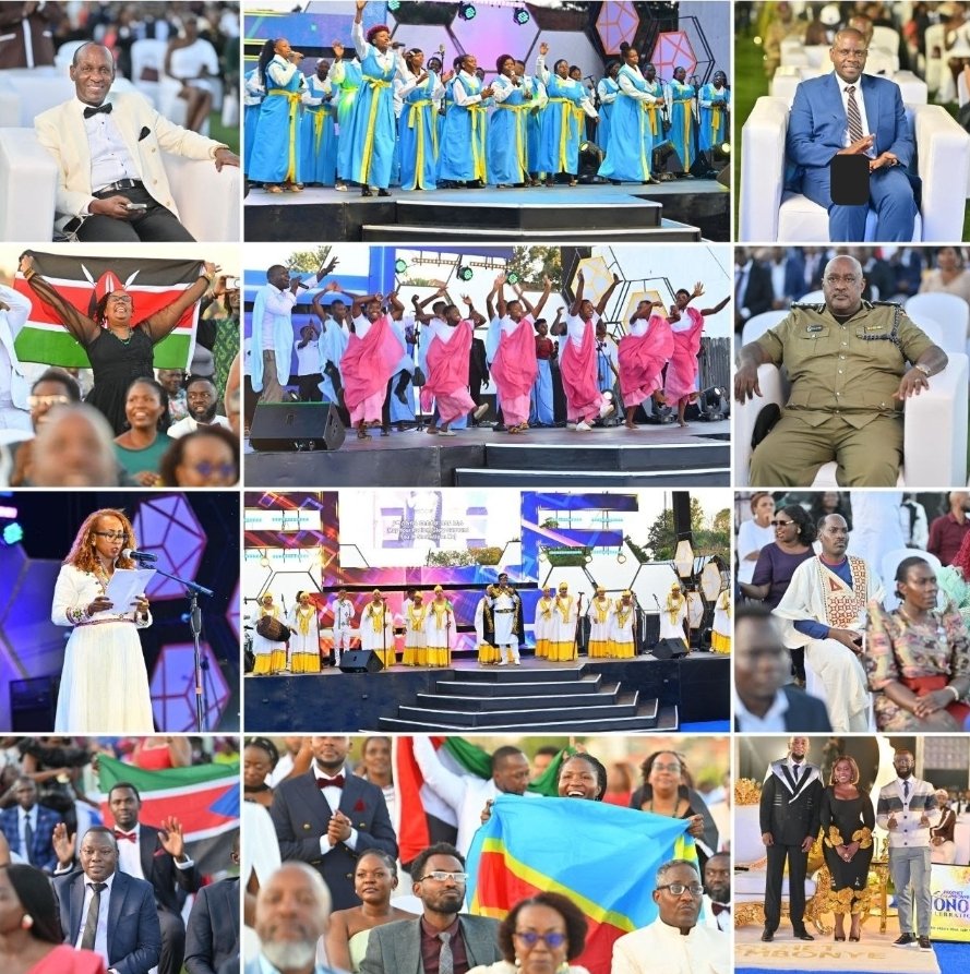jo3gr8r's tweet photo. Banange some of you people abusing us and how we honor our man of God Prophet Elvis Mbonye anha🤣🤣🤣🤣🤣
You open the profile of the abuser and can't even respond except pray for them. They just resemble trials and tribulations so you have mercy and extend grace.

First see how we praised and worshipped God in all languages.
#ProphetElvisMbonye