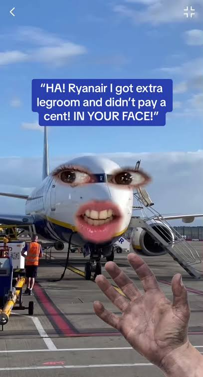 KenzieBattle369's tweet photo. Ryanair turns criticism of its company into marketing opportunities that keep people talking. By posting humorous response videos to TikToks, Ryanair keeps their content light-hearted and relatable. https://t.co/uqkDXOcGTH
