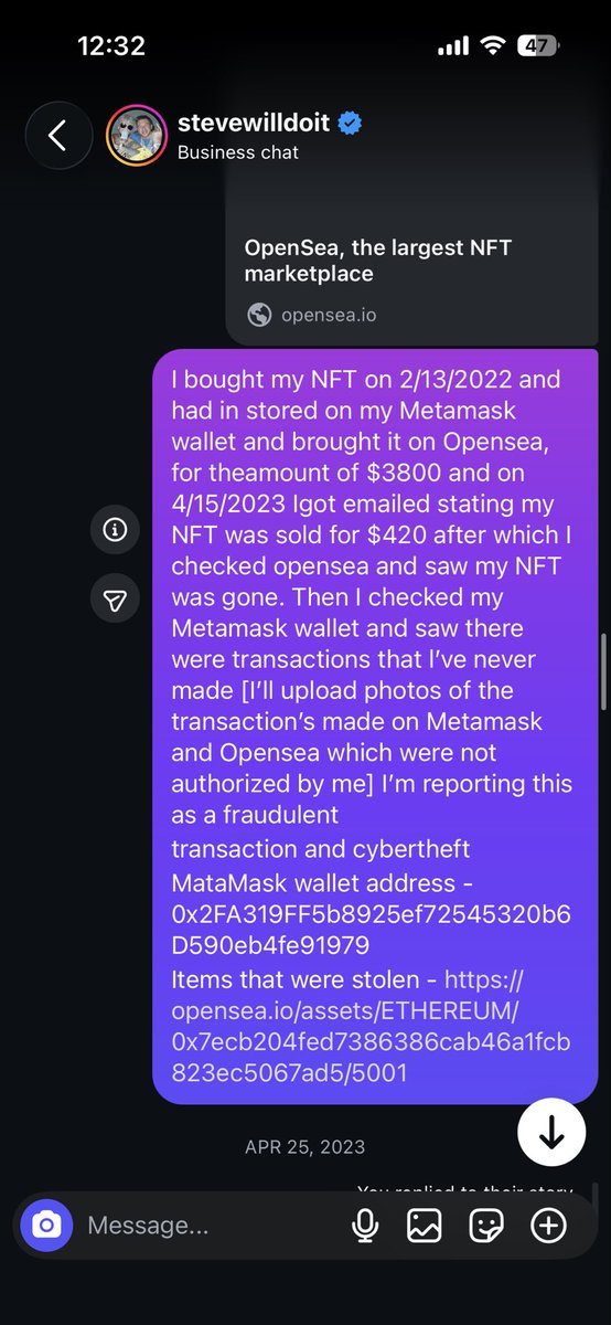 davianbarela24's tweet photo. @stevewilldoit I knew it was a scam!! I messaged you on instagram when it happen that’s crazy fuck nelk they did us all dirty https://t.co/WamzXzG2js