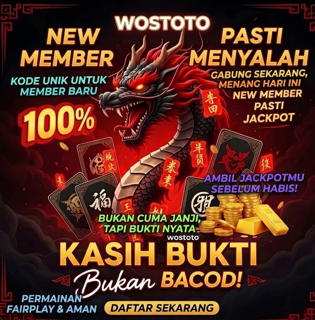 wostotoofficial's tweet photo. WOSTOTO, di mana janji jadi kenyataan! 🔥 New Member gabung sekarang, langsung dapatkan tawaran 100%! Bukan cuma janji, ini bukti nyata: Jackpot pasti di depan mata. Jangan kehabisan kesempatanmu! Klik daftar sekarang dan raih kemenanganmu. 💰✨

⚡️ https://t.co/tkAG9zjYSs https://t.co/3qbD1jTwIN