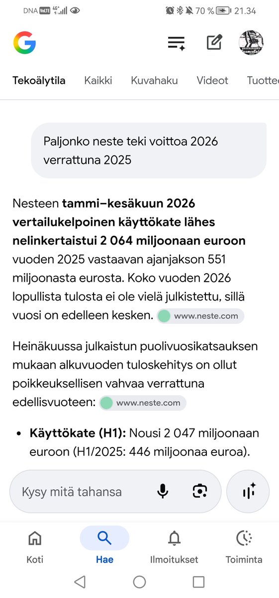 HenrikJuha's tweet photo. @MikaHissa Jollakin menee hyvin https://t.co/pVZSxjJwjZ