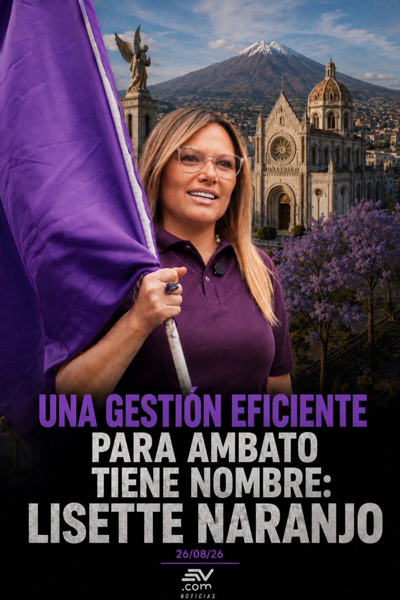 MartinPaeznke's tweet photo. Lisette Naranjo y ADN Ecuador representan la política basada en resultados para que Ambato tenga soluciones contundentes. https://t.co/LwRoooF2ee