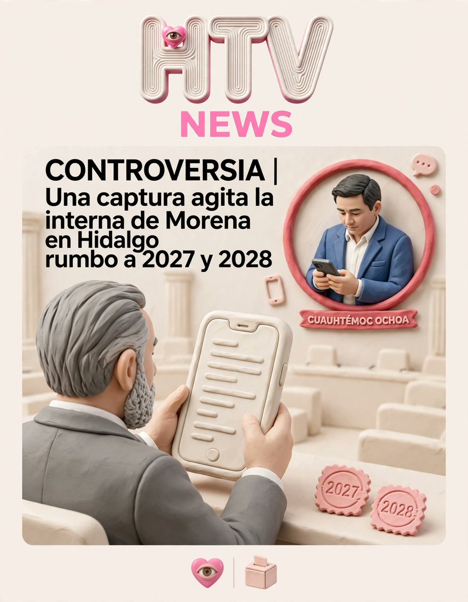 HuichapanTV's tweet photo. 📰 CONTROVERSIA | ¿Guerra interna o guerra sucia en Morena Hidalgo? Una supuesta conversación atribuida a Julio Menchaca, Adán Augusto López y Cuauhtémoc Ochoa encendió nuevamente la disputa política en Hidalgo.

Leer más: https://t.co/ufiDIPBwS2

#HTVNews #Morena #Obradorismo https://t.co/AH7rHzMRLY
