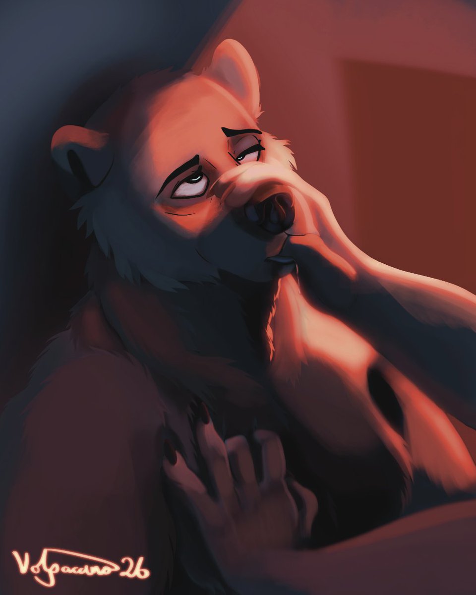 Volpaccino's tweet photo. Manhandled

#Furry #FurryArt #Procreate #DigitalArt #Gay #Bear https://t.co/HbBLH0sBat