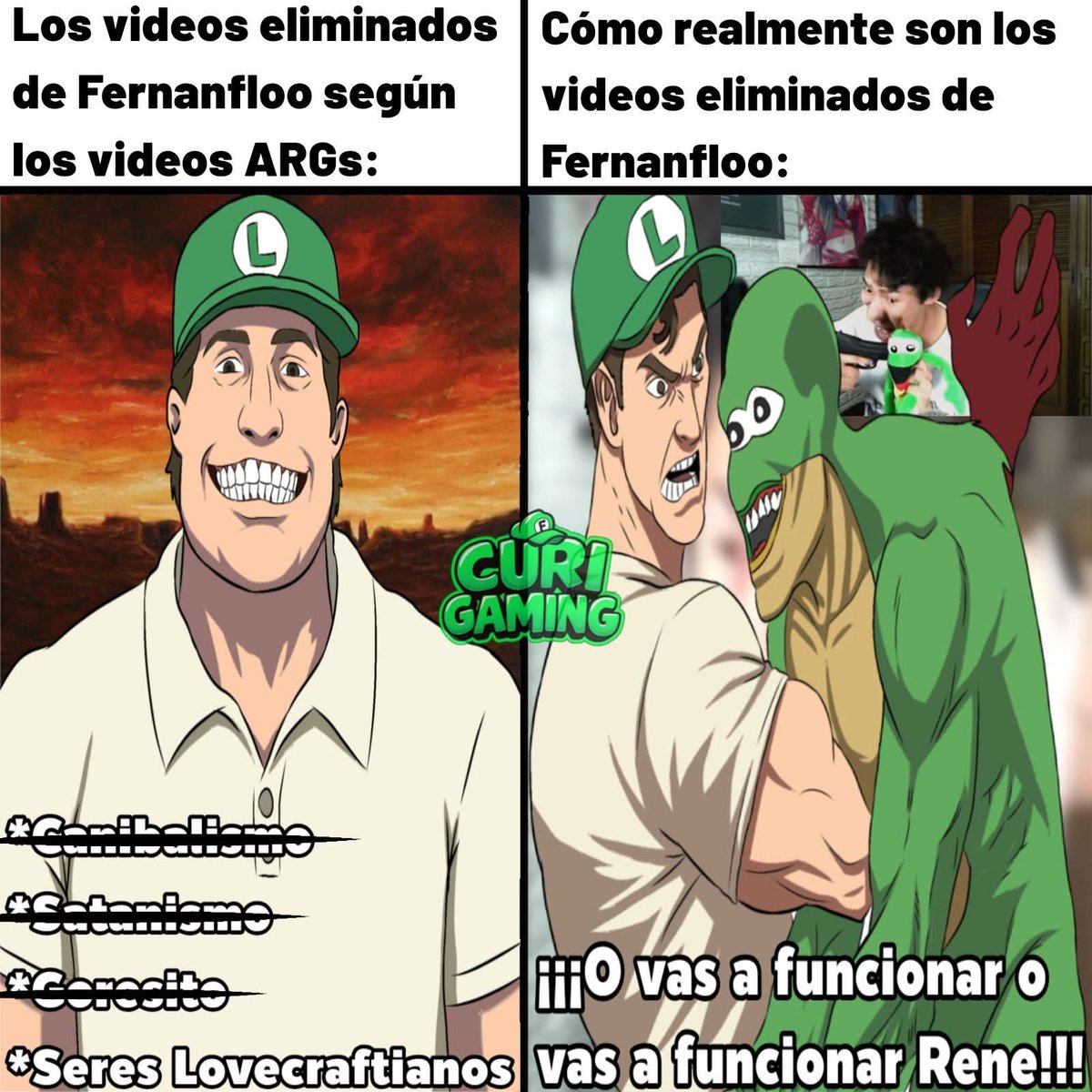 CuriGamingOfc's tweet photo. Alucinan demasiado las personas 🫪
#youtube #fernanfloo https://t.co/UaZJaJQy28