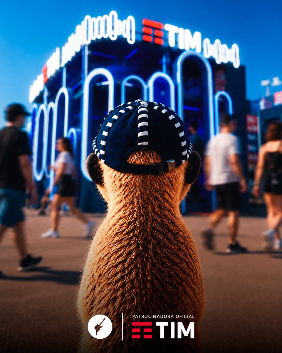 TIMBrasil's tweet photo. suricaTIM mandou avisar que vai ter passinho do jamal no meu estande... vai TOMANDO! pelo spoiler vcs conseguem adivinhar quem vai ta cmg na cidade do rock? comentem com #TIMNoRockinRio o seu palpite 👀 https://t.co/SXtGGDHFx4