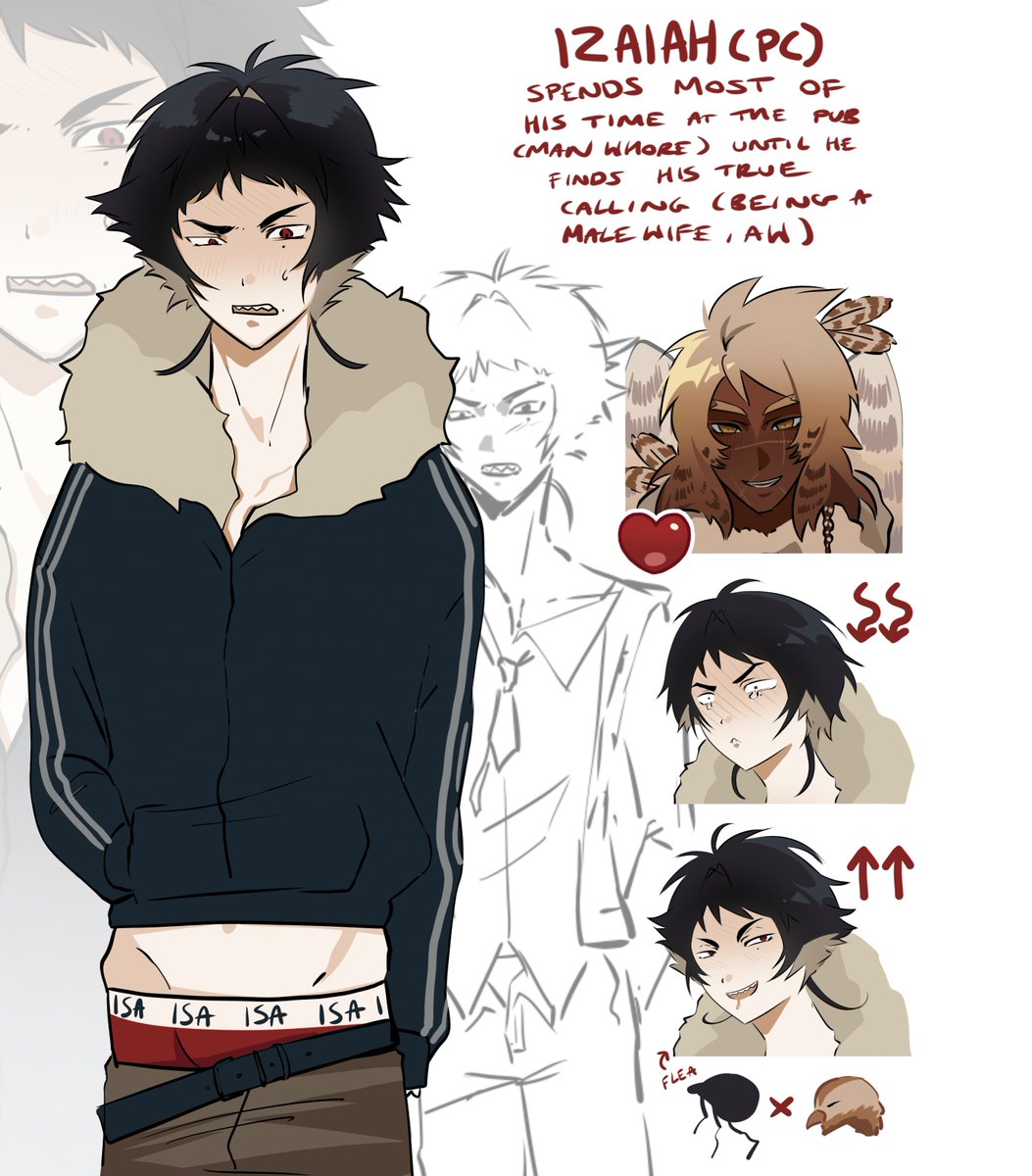 isaeyek's tweet photo. #DoL #dolpc #degreesoflewdity okay I thiiiink im.happy with this design (*οΎβο½*) hes just a flea... https://t.co/NP77uca3Hd