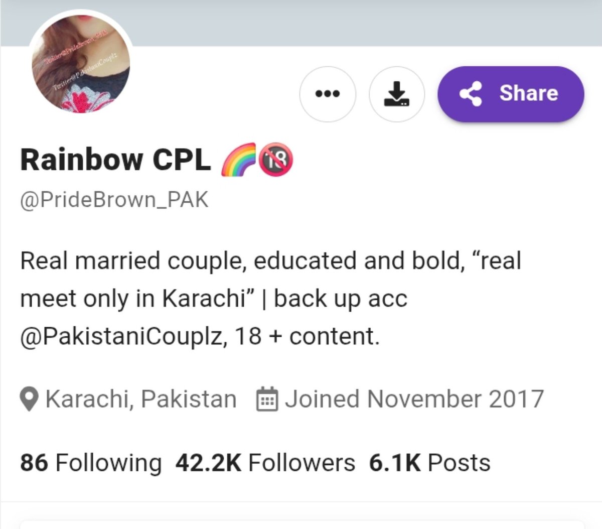 rainbowcpl23's tweet photo. Our old account, that was suspended in 2023. 😒 https://t.co/dxXflOBWlh
