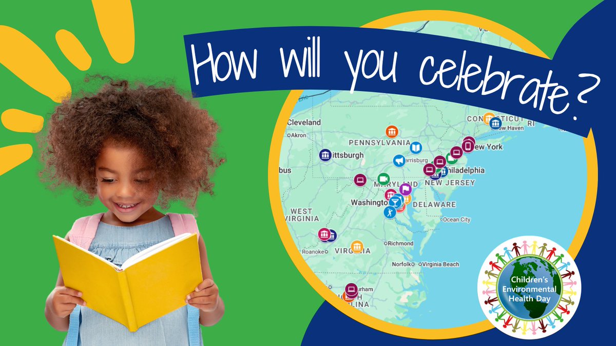 CEHN's tweet photo. There are 25 days until Children's Environmental Health Day 2026! How will you celebrate and drive action to #ProtectKidsHealth?

Get inspiration, see what's already on the map, and sign on to be an official Partner at https://t.co/cCmYTGFo0G
#CEHday https://t.co/nYXFF4eK31