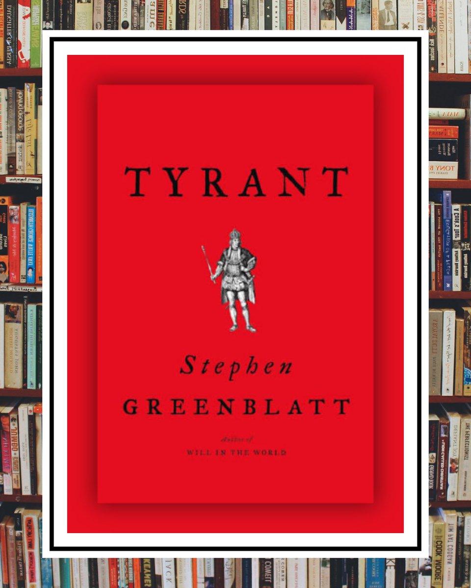 SDShakespeare's tweet photo. 📚  The #sdssbookofthemonth: Tyrant by Stephen Greenblatt! 📚

For a full description or to suggest a book for next month, go to https://t.co/QjnCkdB6o8 

Happy reading! https://t.co/wSWBz5lqpw