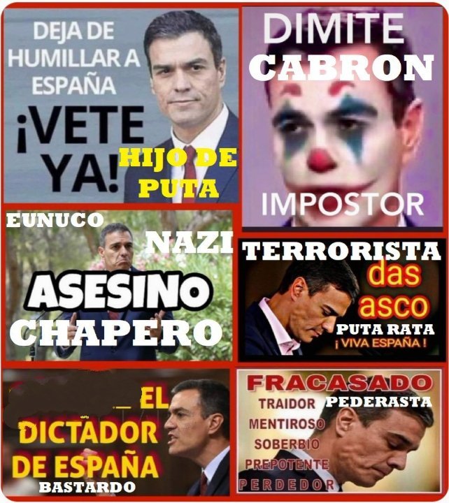 ViejaAlVisillo7's tweet photo. Y me quedo corta... muy corta!!!
#GobiernoCriminalCorruptoMentirosoYMafioso #gobiernodeceuta #CeutaEsEspaña #CeutaNoEstáSola #CeutayMelillaSonEspaña https://t.co/FMvcv7co6s