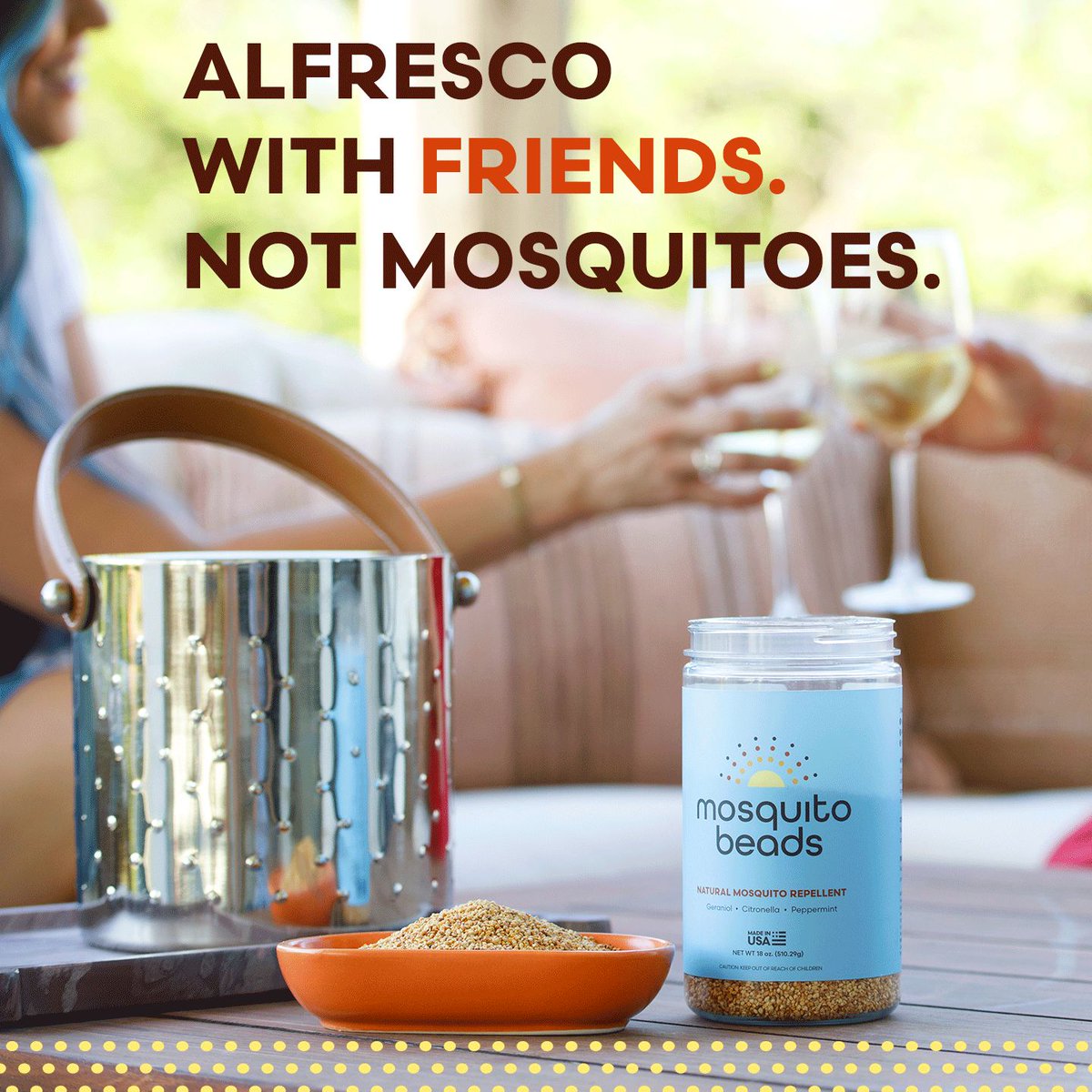 mosquitobeads's tweet photo. Patios are more fun with friends and Mosquito Beads. ❤️ https://t.co/mQ87XexnyV
