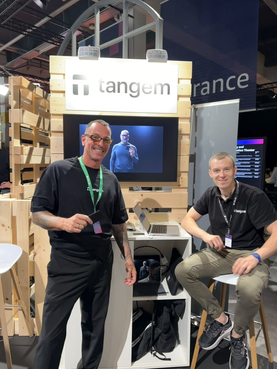 Marko_wi's tweet photo. 🇨🇭 Zurich delivered! ⚡️

Representing @Tangem at the @AWSCloud Summit Zurich today. Great energy, smart people and plenty of exciting conversations around AI, cloud, Web3 and what comes next. 🚀

Events like this are all about connecting ecosystems, creating opportunities and turning conversations into partnerships. 🤝

Zurich done. Next stop: Vienna 🇦🇹🔥

#Tangem #AWSSummit #Zurich #Web3 #AI #Partnerships