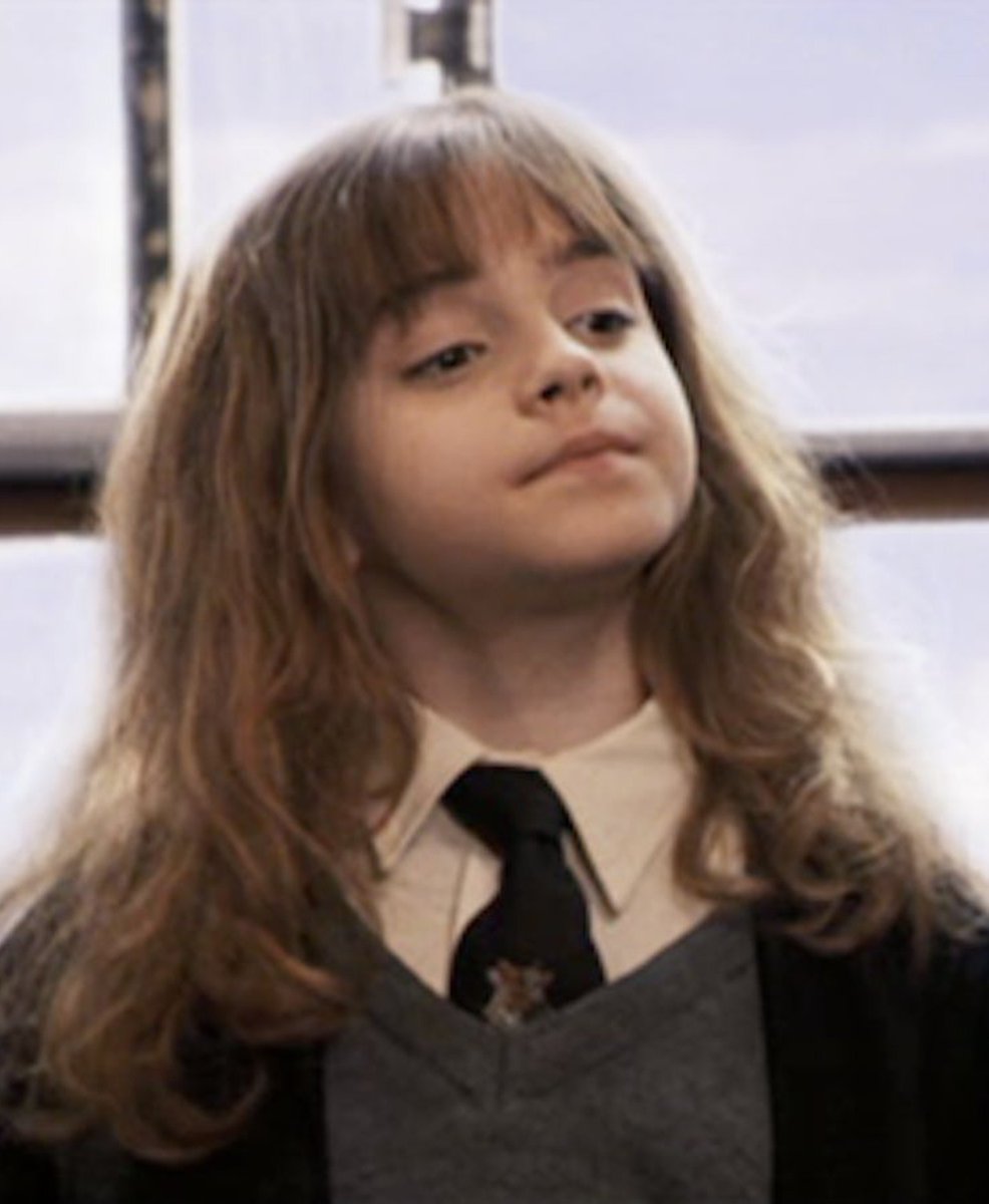 Oiarjunrathore's tweet photo. Name a bigger downgrade 

Hermione Granger    
In Harry Potter              In Harry Potter 
2001                                  2026 https://t.co/3zQvTy5V1f