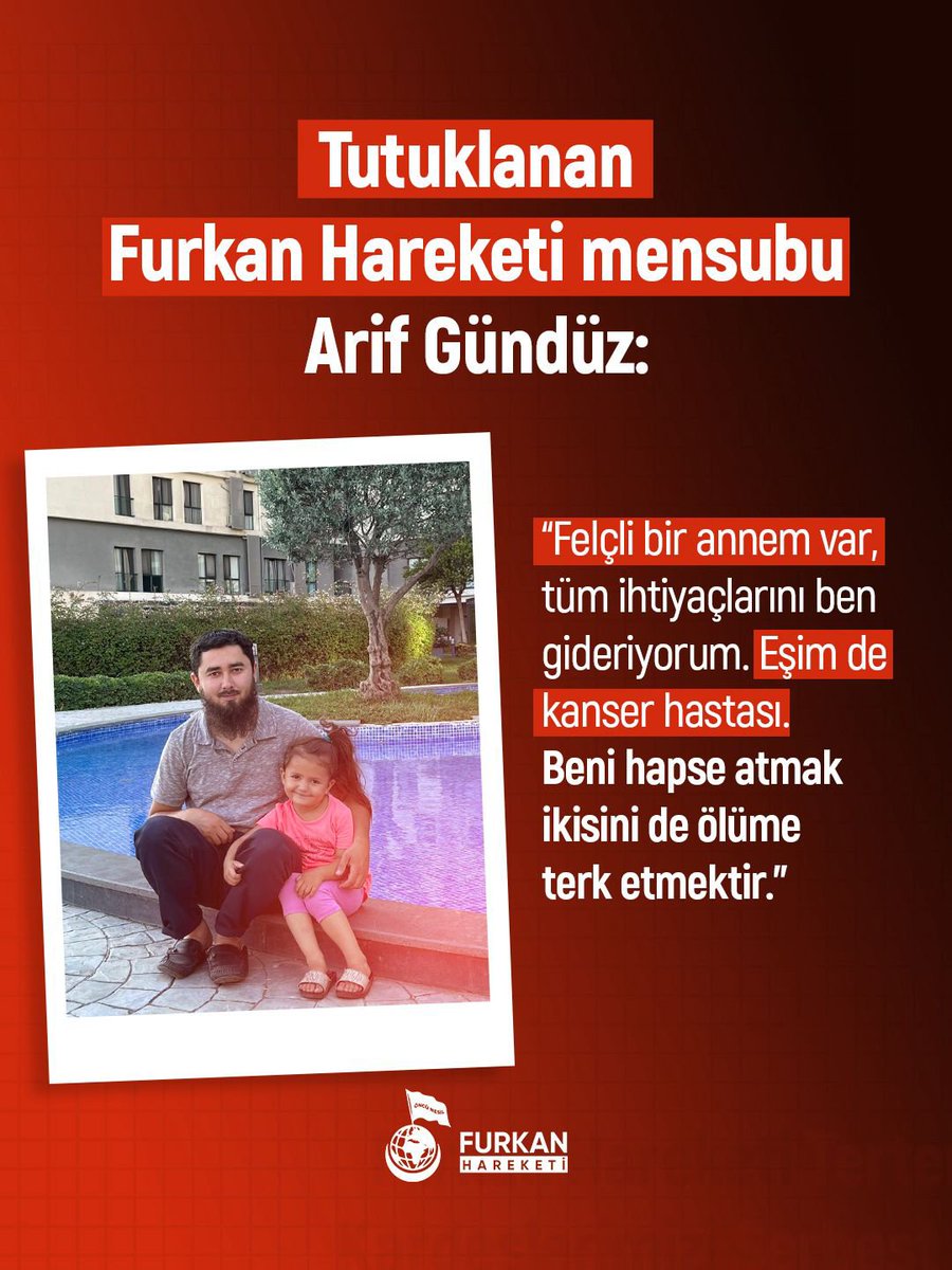 Hikmet1a's tweet photo. FurkanGönüllülerine Ozgürlük
TecritZulmüne SonVerin
#YeterArtık https://t.co/fU1KJ9xL0B