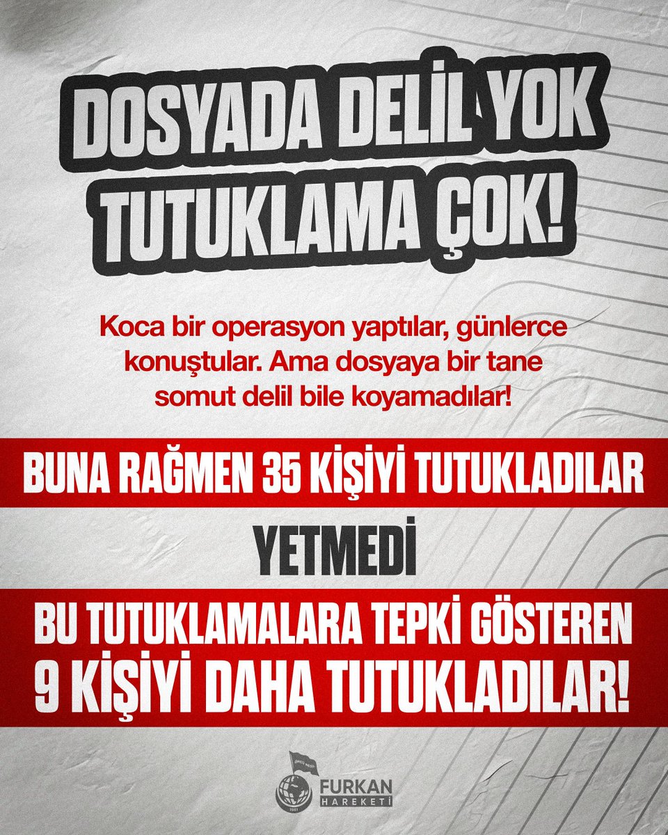 Hikmet1a's tweet photo. FurkanGönüllülerine Ozgürlük
TecritZulmüne SonVerin
#YeterArtık https://t.co/XndcVO0S4D