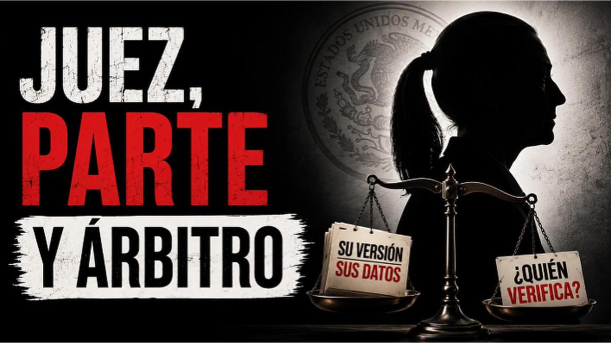 SocCivilMx's tweet photo. 🚨 CLAUDIA SE CALIFICA SOLA.

El gobierno presenta sus cifras.
El gobierno explica sus cifras.
Y luego… el gobierno decide quién “miente”. 🤡

¿Parte, fuente Y árbitro?

Abrimos la Mañanera y hay varias cosas que NO cuadran.

🎥 https://t.co/XIhhwRMrRO

Véanlo, denle LIKE y compártanlo. Que los datos viajen más rápido que la propaganda.

#PrimeroLasFamilias #NoMásPoderAlPoder #FueElEstado