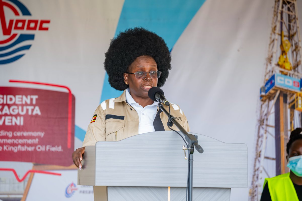TotalEnergiesUG's tweet photo. Hon. @DrMusenero, Minister of Energy and Mineral Development, noted that after engaging with all operators involved in Uganda’s oil development over the last three days, including @CNOOCUgandaLtd at Kingfisher, @TotalEnergiesUG at Tilenga, and @EACOP_, they had consistently remarked that, despite their global experience, they had rarely been involved in a project as elegant and expansive as the one being developed in Uganda’s oil region.

“Your Excellency, the engineering works are a wonder here in the region, as you have witnessed during the tour and through the presentations on the other aspects of the project,” said the Minister following the physical tour of the Kingfisher CPF and the presentation on the #TilengaProject CPF.