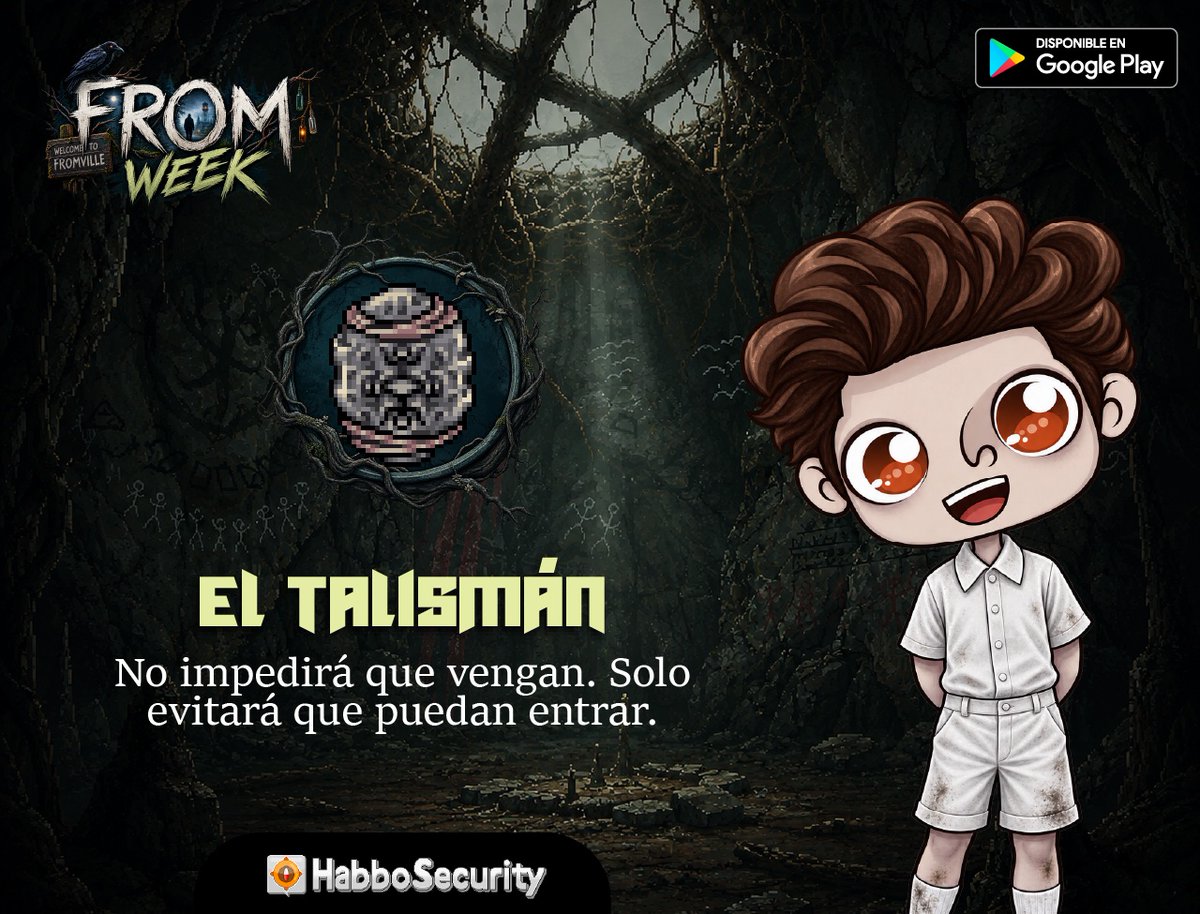 ESHabboSecurity's tweet photo. 🔦🩸 ¡El peligro acecha en las profundidades de la #FROMWeek!
Hoy a las 23:00 HPE abrimos las puertas de nuestro Juego Especial: “Las Cuevas bajo Fromville”. Adéntrate en la oscuridad, demuestra tu máxima destreza y compite por un lugar en el ranking para llevarte un premio muy especial: Cachorro Tigre Obsidiana. 🐅🖤
¡Prepara tu estrategia y no faltes! 🔪https://t.co/xE72Laq0I5