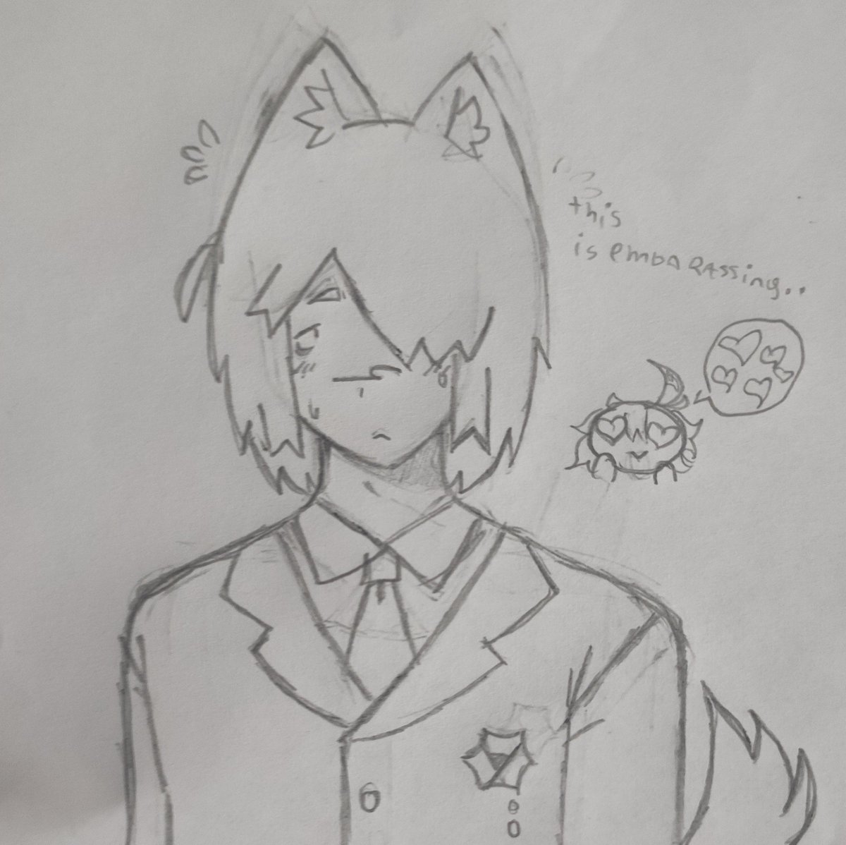 vavanessaaz's tweet photo. shirogane i guess. this looks shitty i will redraw on digital
#funamuseum https://t.co/UFkB6rqIIU