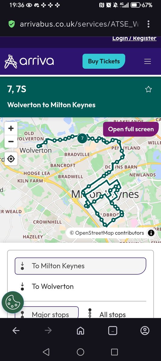 Iankstonebridge's tweet photo. @mk_citizen
@mkcouncil
@arrivatheshires what the hell is this travesty of a bus route. https://t.co/aZyKXsZtgg