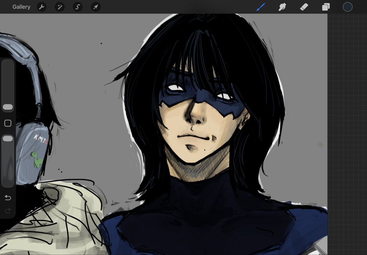 CarelesWhisker's tweet photo. Saw a nightwing karina edit and knew what I had to do
#aespa #karina #yujimin #fanart https://t.co/ZzYCpLhByV