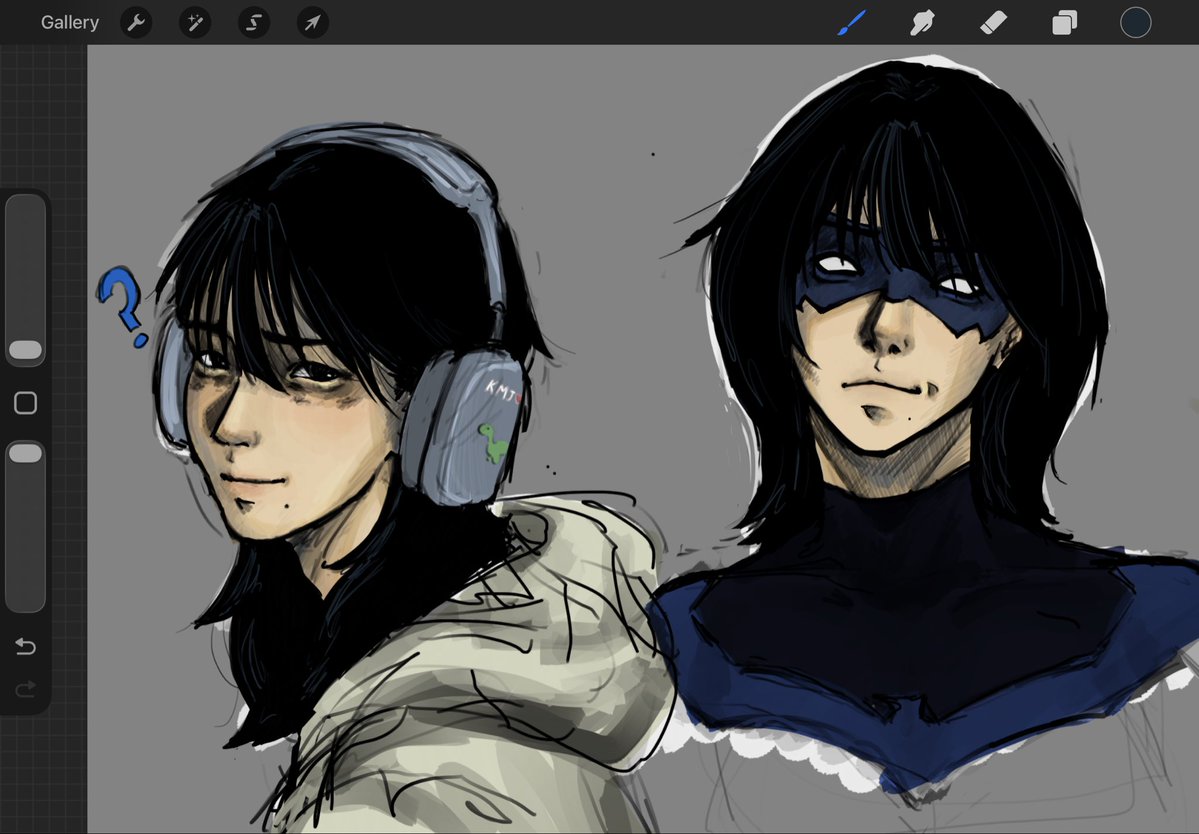 CarelesWhisker's tweet photo. Saw a nightwing karina edit and knew what I had to do
#aespa #karina #yujimin #fanart https://t.co/ZzYCpLhByV