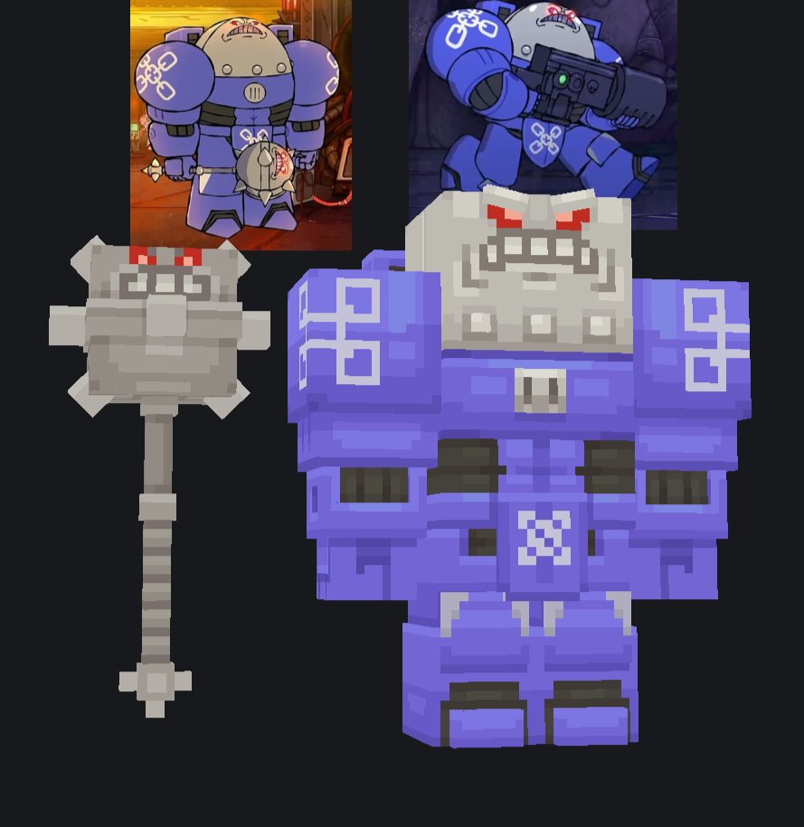 MichaelCreeper's tweet photo. Haven't finish texturing yet but just want to share with you guys. It's so fun to make Minecraft Hatemonger.

Space King 5 is AWESOME!

#Minecraft #Spaceking