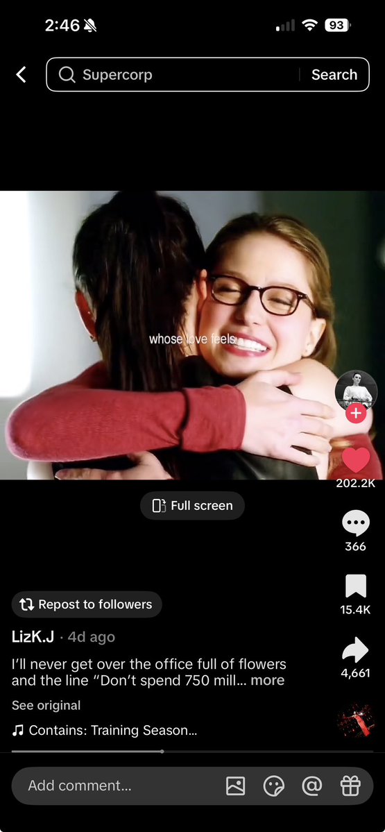 avatricecorp's tweet photo. supercorp edits still getting almost 1m views and over 200k likes after all these years they will truly always be famous https://t.co/xl5cU5WEIk