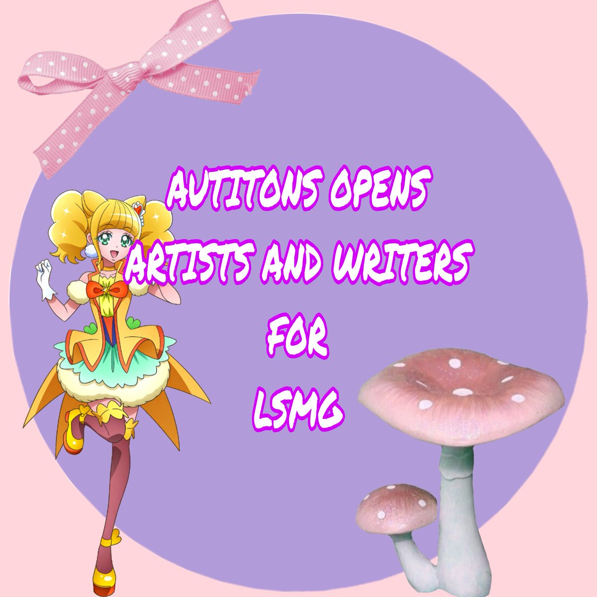 MAMIMARSVA's tweet photo. ALL WRITERS AND ARTISTS I NEED PPL FOR MY INDIE ANIMATION MY DISCORD FOR AUDITIONS https://t.co/uznpB7NPWL PLEASE HELP AND VAS STUFF COMING SOON NO PAID JUST FUN
The requirements are on the server pls apply for this ‼️
#indieanimation #indieseries #magicalgirls https://t.co/oWK3EMRtHh