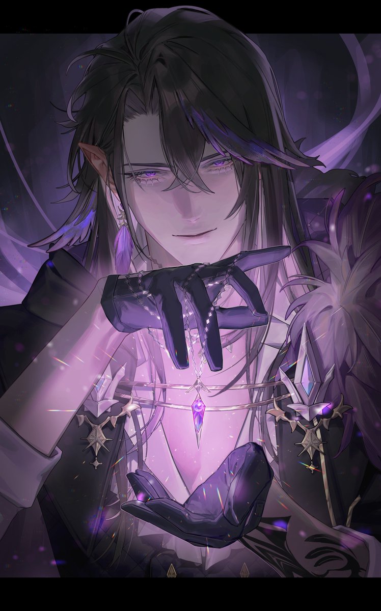 LyleaViolet's tweet photo. Here i Made an X banner for @DuskVTuber I hope you like it I had fun working on it! This is not the fan art I had planned in mind I have another one so stay tuned! 

These are the references and time-lapse used for this piece https://t.co/zHgpfNfRkg