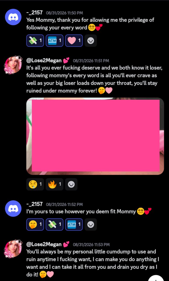Lose2Megan's tweet photo. I love when they submit so easily! 🤭

Some of you  could learn a thing or two from this little pet of mine obey your mommy, and you’ll receive endless attention, and the kind of ruin you’ll enjoy every second of.

catfish findom 2dfd wankchat https://t.co/F1KCnv8Ww7