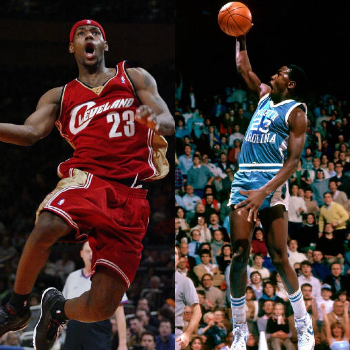 Lebronin1's tweet photo. Lebron James at 21 2nd in MVP Voting… 

Micheal Jordon at 21 still in College…

There are levels to greatness… https://t.co/5Hm6t0ykMU