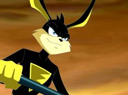 Poevb0's tweet photo. alright y'all. question for you: who would you trust to babysit your kid. Sportacus, Ace Bunny, Discord or Sonic https://t.co/Da38ZlTDzP