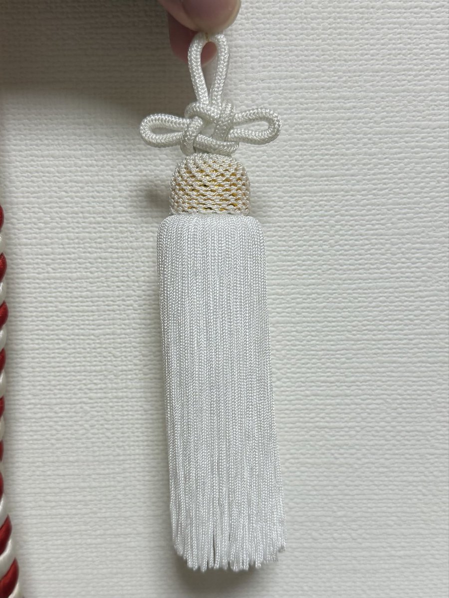 Matsuri_Aya's tweet photo. バランスが悪かったりしますがリリヤンで作った房が完成！
次は撚り糸でチャレンジします💪 https://t.co/Gdca8PYGek