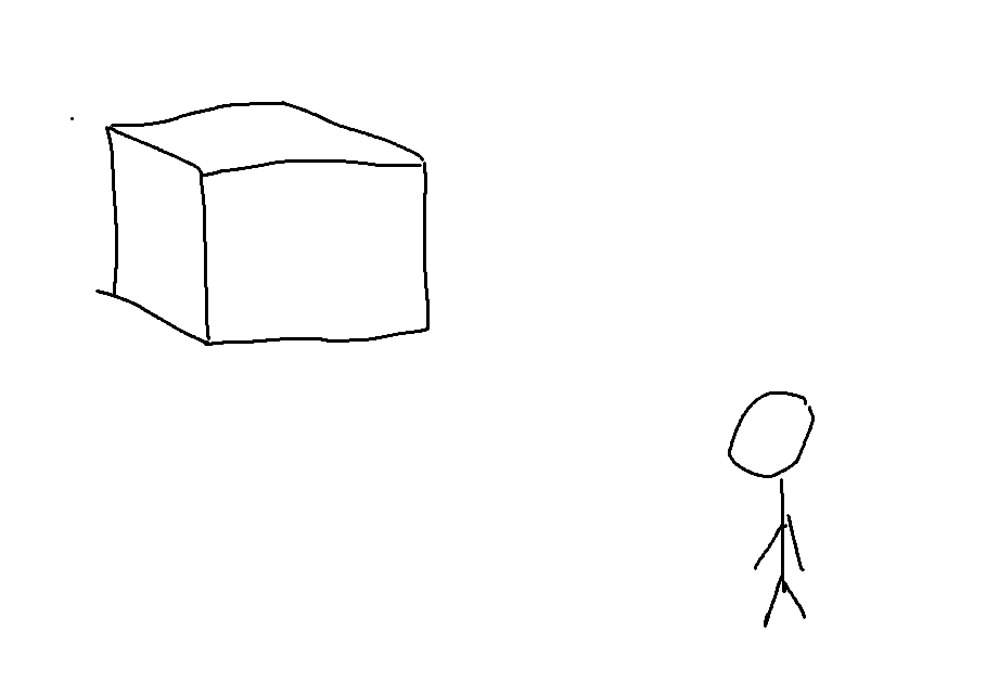 Enissaylea's tweet photo. what would a tesseract look like in a 3D space https://t.co/2WA99ovp5w