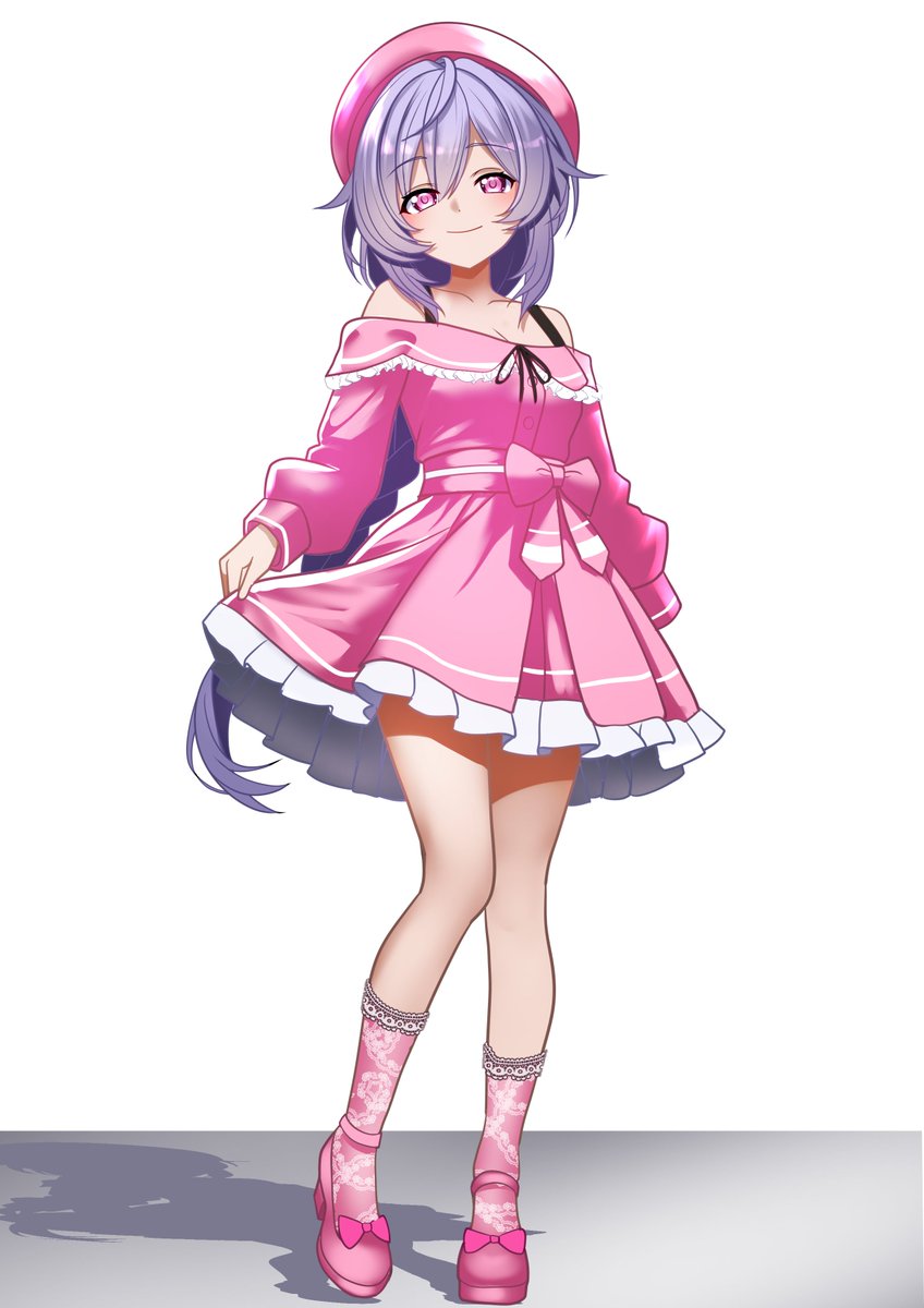 ArtXueli_2's tweet photo. Ahhhhhhh, it's so cute, Plutie is really cute in pink T^T

#Neptunia #ネプテューヌ https://t.co/Lo0SViNms7