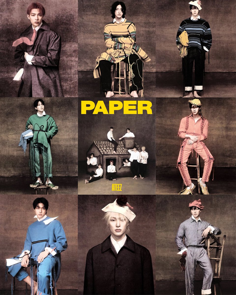 yazzsss's tweet photo. remember when he did a shoot with ateez for paper magazine 😌 https://t.co/1oX1rfgwwr